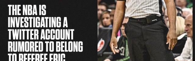 疑似小号曝光！詹姆斯“惊天一跪”当值主裁正式被查