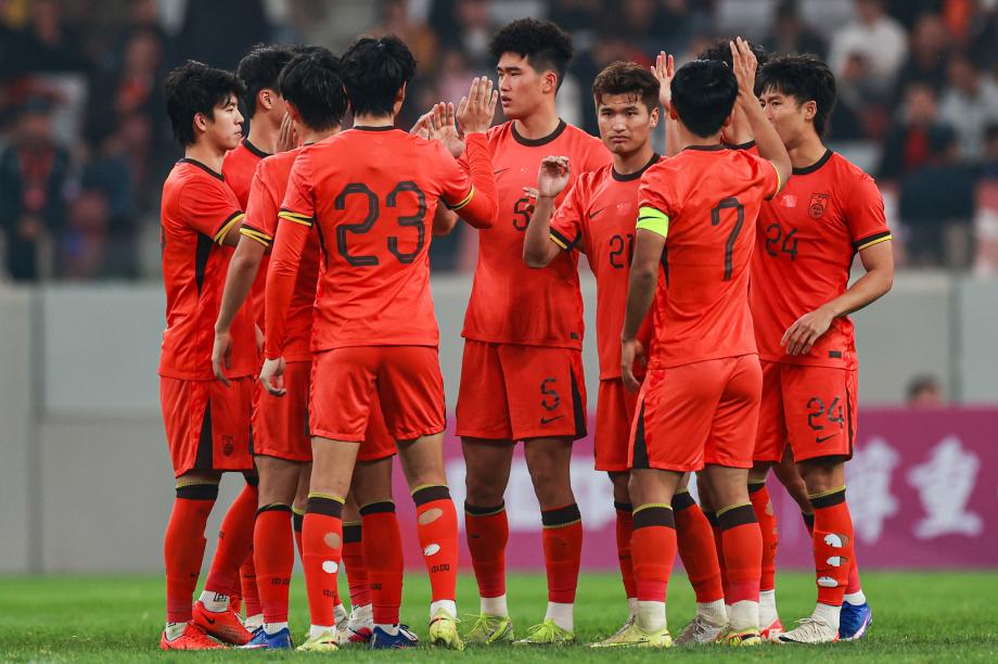 [图]向余望破门李新翔建功 U23国足2-2战平泰国U23